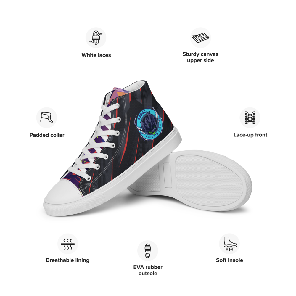 Men's High Top Canvas Shoes