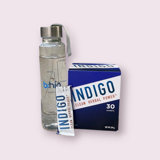 Indigo, Caja de 30 Sobres de Hierba Energética Limpia