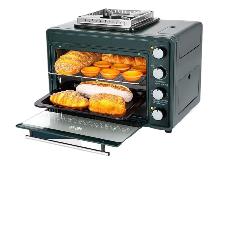 Outdoor Portable Gas Oven 2-in-1 Portable Gas Stove